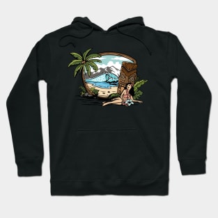 Tropical Paradise: Beach Bliss Hoodie